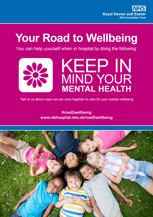 NHS Road to wellbeing poster